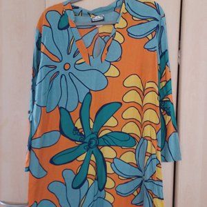 Manuhealii tunic dress